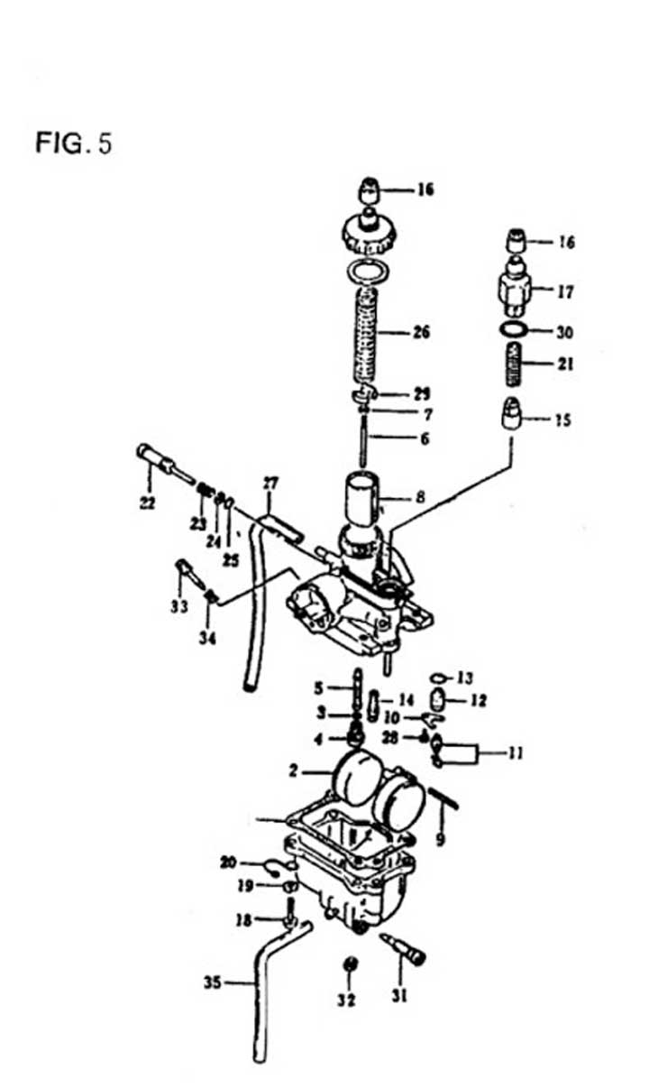 Carburetor 50cc D1E41QMB 2stroke Engine Parts By Model Road