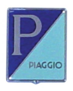 Piaggio Emblem, (Shield, Top of Horn Cover) ; Vespa ET2/ET