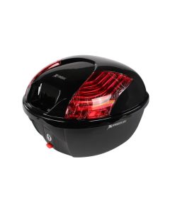 K-Max Topcase - 30 L, Quick Release - Genuine Color Matched - Gloss Black