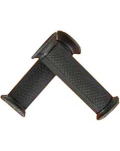 NCY Grip Set (Rubber, Black, Closed Ends); Universal