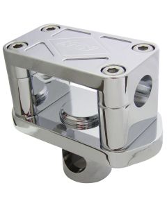 Chrome NCY Handlebar Clamp Post for Honda Ruckus