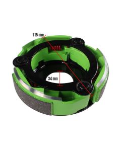 NCY Performance Clutch - Green Gen4, Yamaha Zuma / Vino 125