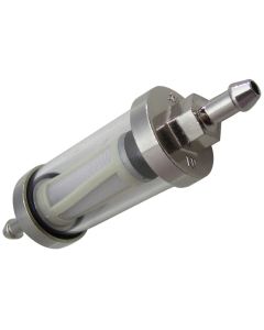NCY In-line Fuel Filter (Long 1/4" Fittings)