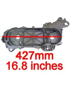 Universal Parts Left Crankcase - QMB139 with 12&quot; Wheel