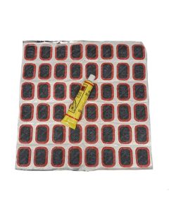 Universal Parts Universal Tire & Tube Cold Patch Kit: 48pc