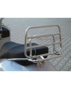 Chrome Cuppini, Rear Rack for Vespa GTS250