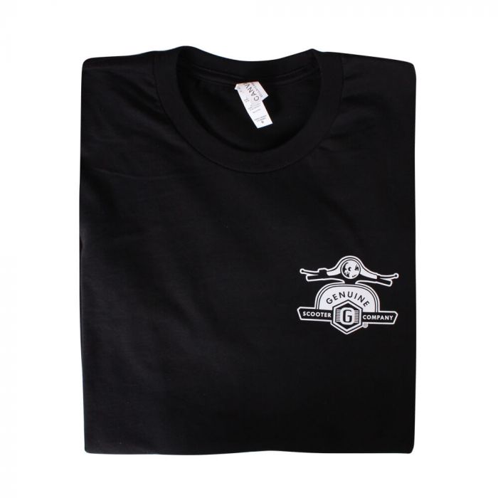 T-Shirt Genuine Scooters - BLACK X-LARGE